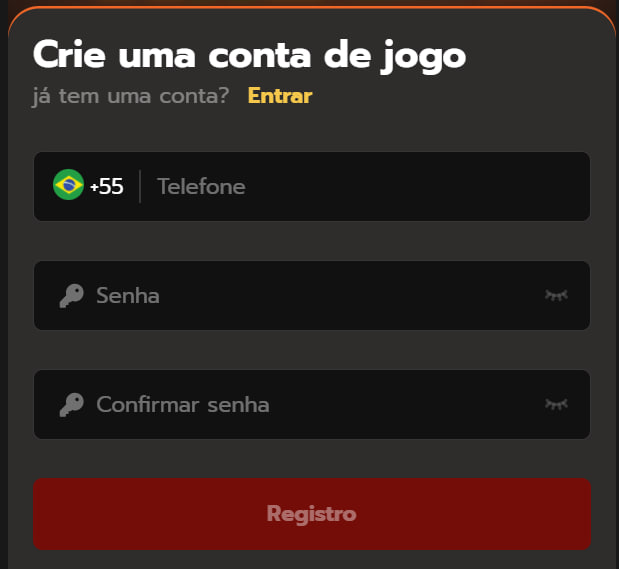 Formulário de Registro BEU777
